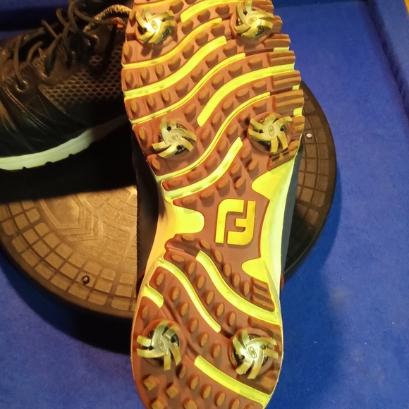 Footjoy Contour Black/Red/Grey & White Golf Shoes 54098, Sz. 11.5 XW - US, - Picture 8 of 8